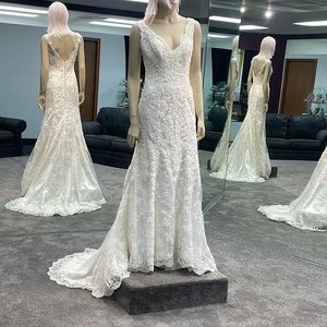Morilee Madeline Gardner 2708 Ivory size 10